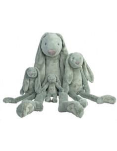 Grande peluche Lapin Richie Vert 2