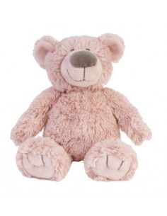 Ours en peluche Brim Rose taille moyenne