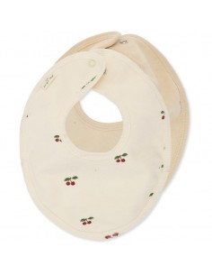 Lot de 2 Petits Bavoirs naissance en coton biologique...