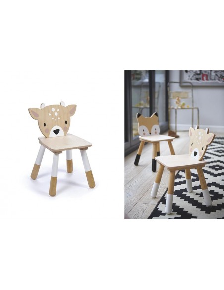 Chaise en bois Faon pour enfant