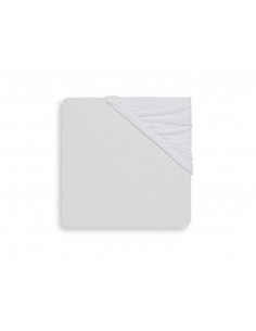 Drap housse Couffin Cododo en jersey de coton Blanc 40x80cm