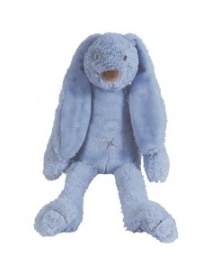 Grande peluche Lapin Richie Bleu