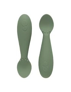 Mini Cuillères (x2) d'apprentissage en silicone souple...