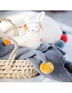 Couffin pour poupon en osier 2