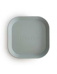 Lot de 2 assiettes Vert Pâle