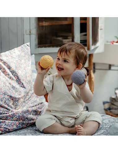 Balle sensorielle Fleuri Caoutchouc naturel