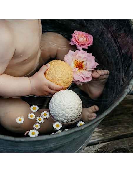 Balle sensorielle Fleuri Caoutchouc naturel