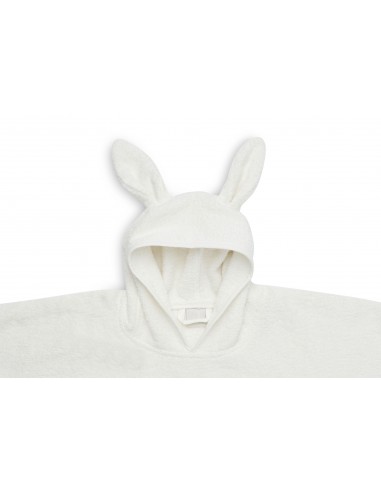 Poncho de bain Lapin en coton Ivoire