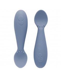 Mini Cuillères (x2) d'apprentissage en silicone souple...