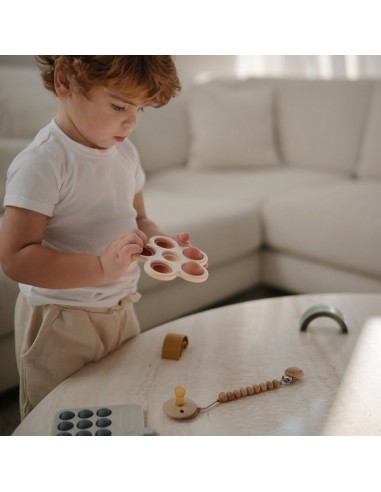 Jeu sensoriel Pop it Fleur Flower Blush