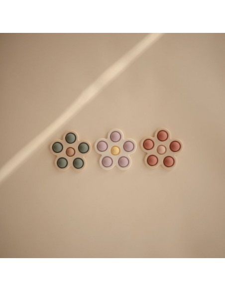 Jeu sensoriel Pop it Fleur Flower Blush