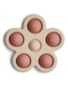 Jeu sensoriel Pop it Fleur Flower Blush