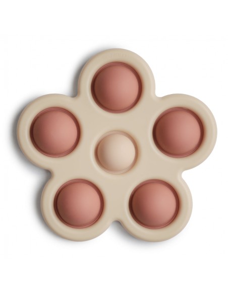 Jeu sensoriel Pop it Fleur Flower Blush