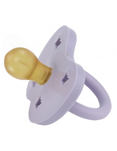 Tétine Ronde en caoutchouc naturel Dusty Violet