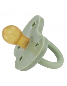 Tétine Ronde en caoutchouc naturel Moss Green 2