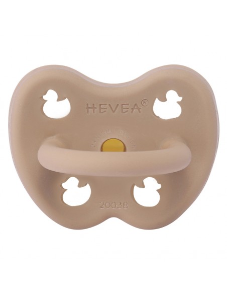 Tétine physiologique en caoutchouc naturel Tan Beige