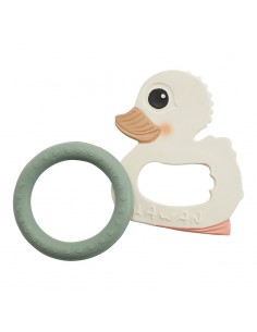 Lot de 2 Anneaux de dentition Hevea et Canard Kawan en...