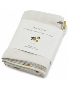 Lot de 3 langes Citrons Konges Slojd 2