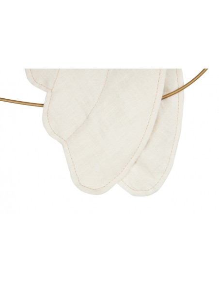 Mobile Bird en Lin blanc cassé