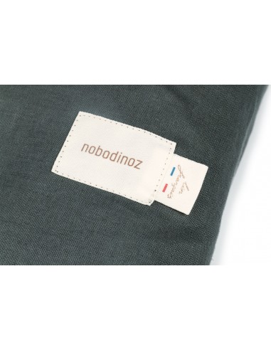 Housse de matelas à langer 70x50 cm Lin Green Blue