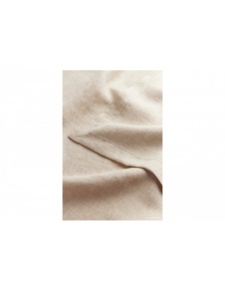 Lin français couverture légère Greige