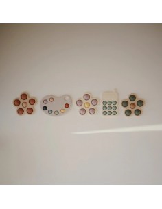 Jeu sensoriel Pop it Fleur Flower Mauve 2