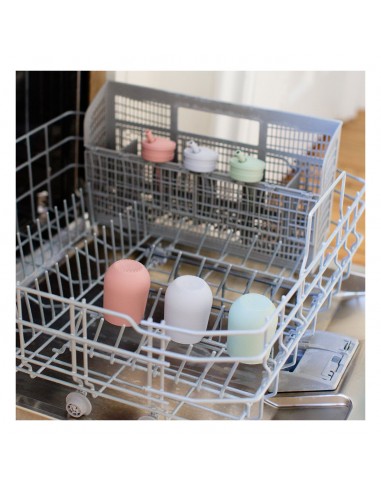 Gobelet avec paille d'apprentissage en silicone...