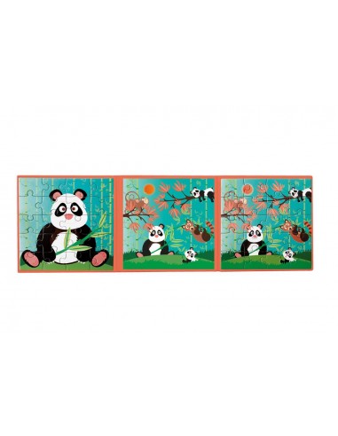 Livre Puzzle Magnétique Panda