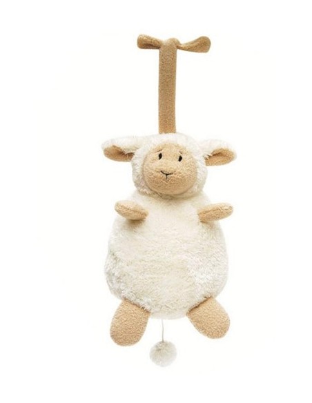 Peluche musicale Lama Lammy écru