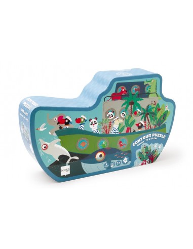 Contour Puzzle 40 pièces Arche