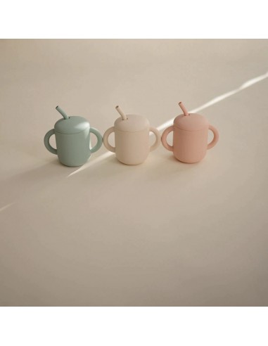 Gobelet d'apprentissage en silicone souple à...