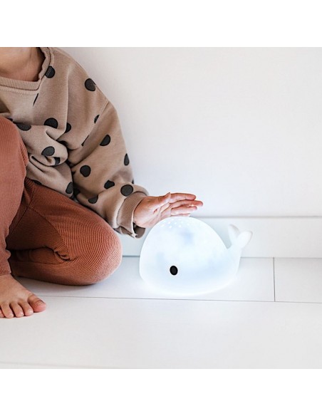 Veilleuse Projecteur Baleine Moby Flow