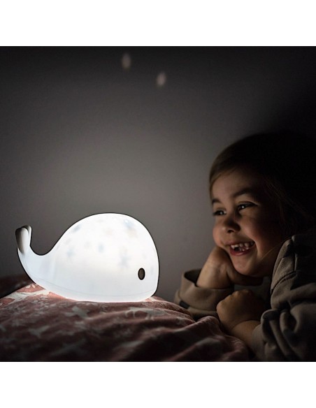 Veilleuse Projecteur Baleine Moby Flow