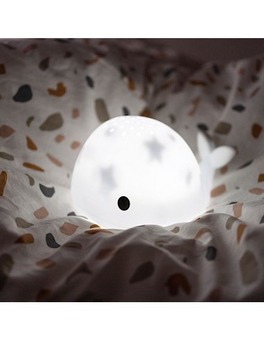 Veilleuse Projecteur Baleine Moby Flow