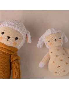 Hochet en Crochet Mouton Nino LeroLero - Jouet émotionnel... 2