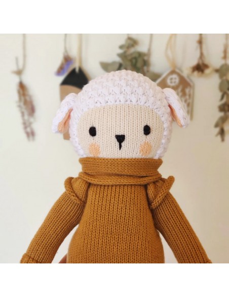 Doudou Mouton Nino LeroLero - Doudou émotionnel & solidaire