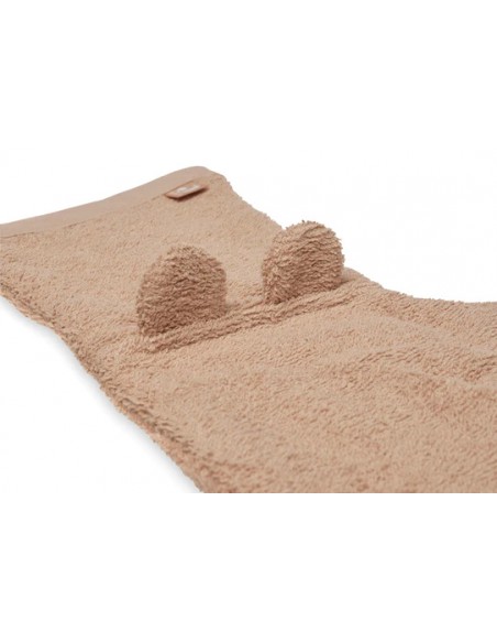 Gant de toilette en coton Biscuit