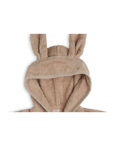 Peignoir Lapin en coton Biscuit