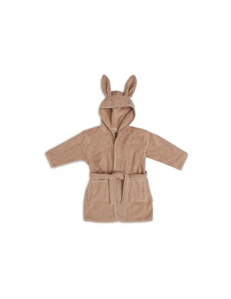 Peignoir Lapin en coton Biscuit