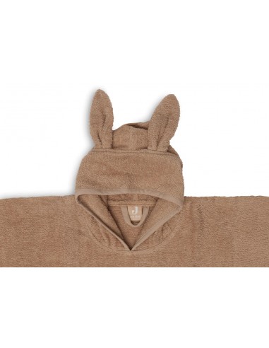 Poncho de bain Lapin en coton Biscuit