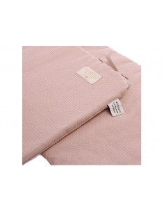 Tour de lit Nest Rose Misty pink Nid d'abeille 2
