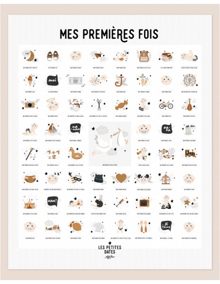 Affiche Mes premières fois Peau Claire