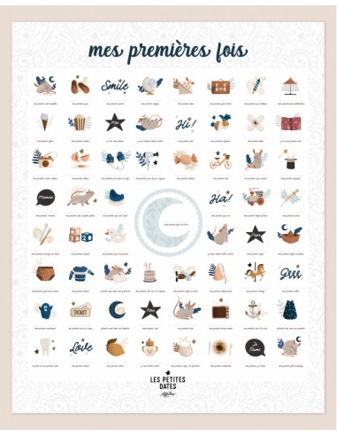 Affiche Mes premières fois Souris Cobalt