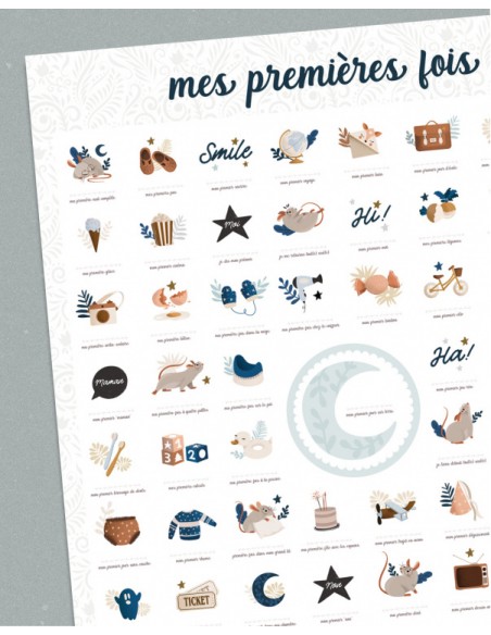 Affiche Mes premières fois Souris Cobalt