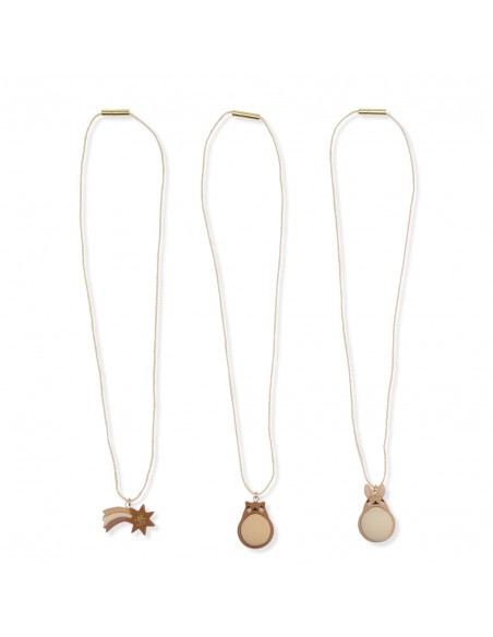 Lot de 3 Colliers Bunny