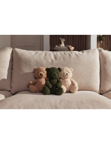 Peluche Nounours bouclettes Ivoire