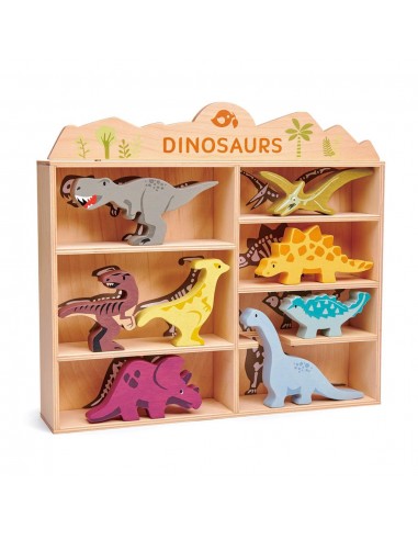 Set Animaux en bois Dinosaures