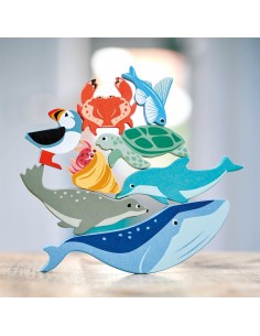 Set Animaux Marins en bois 2