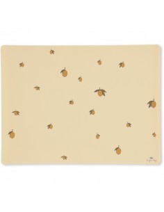 Set de table en silicone Lemon Citrons Konges Slojd