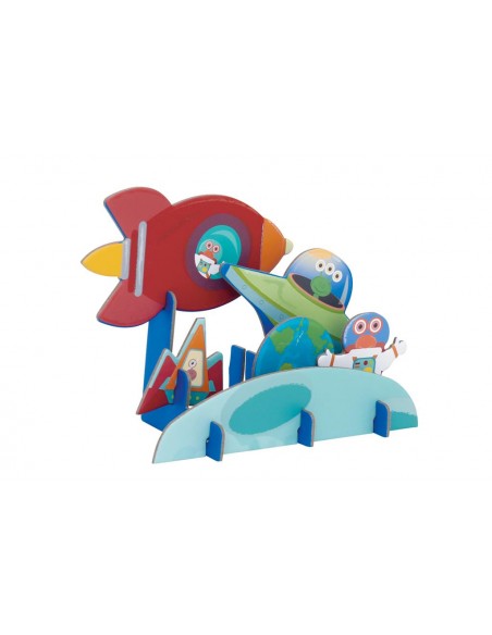 Puzzle Espace 2D et 3D